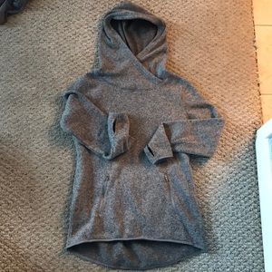 Old navy gray hoodie with thumb holes